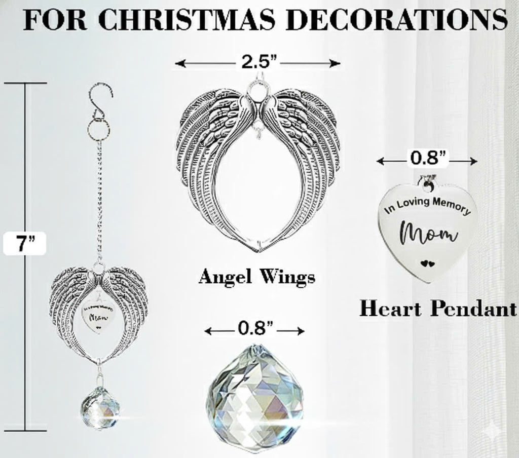 Christmas Ornaments Angel Wings