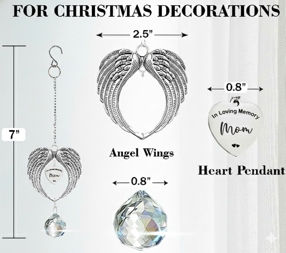 Christmas Ornaments Angel Wings